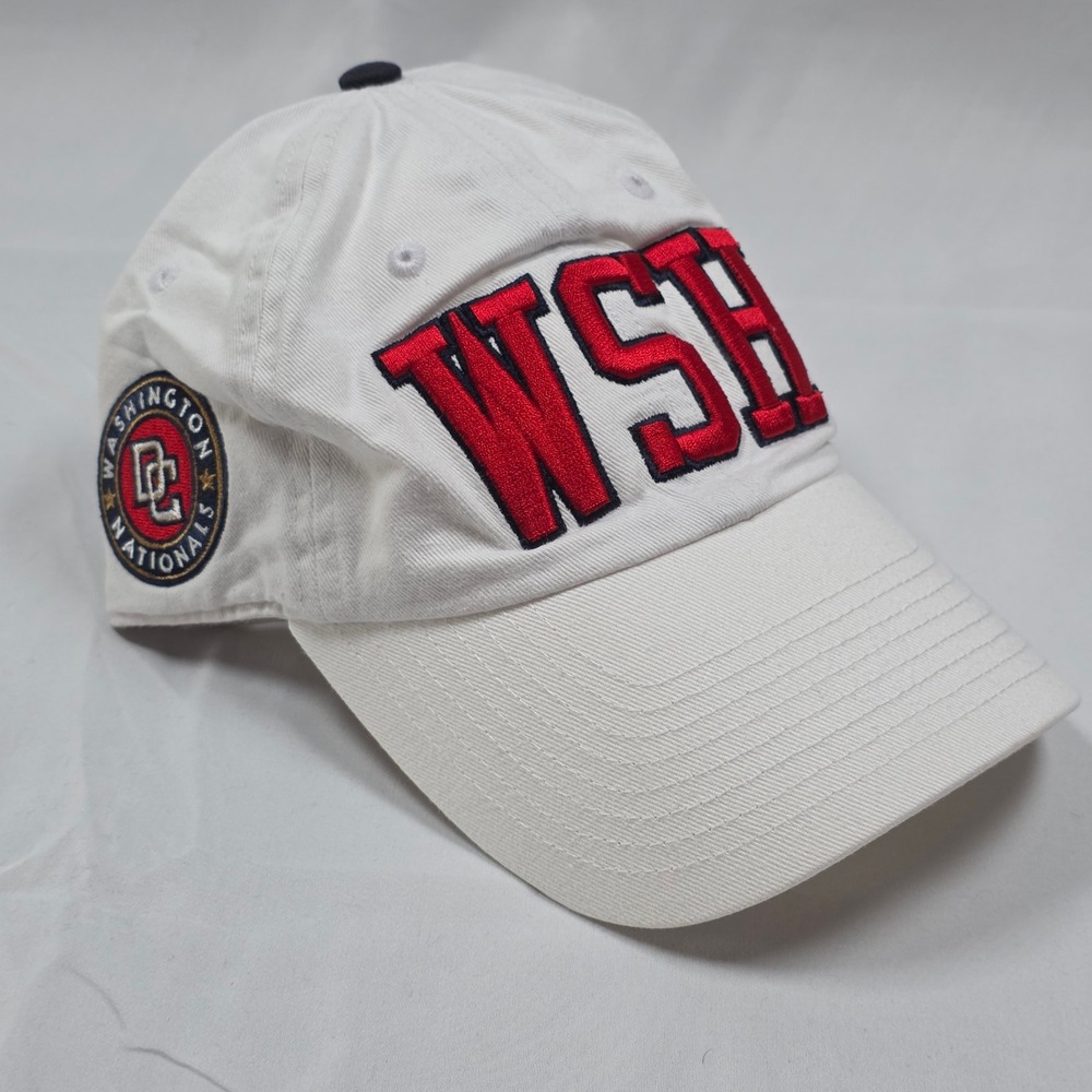 Fan Favorite Washington Nationals Cooperstown‎ Collection Hat White WSH OSFM